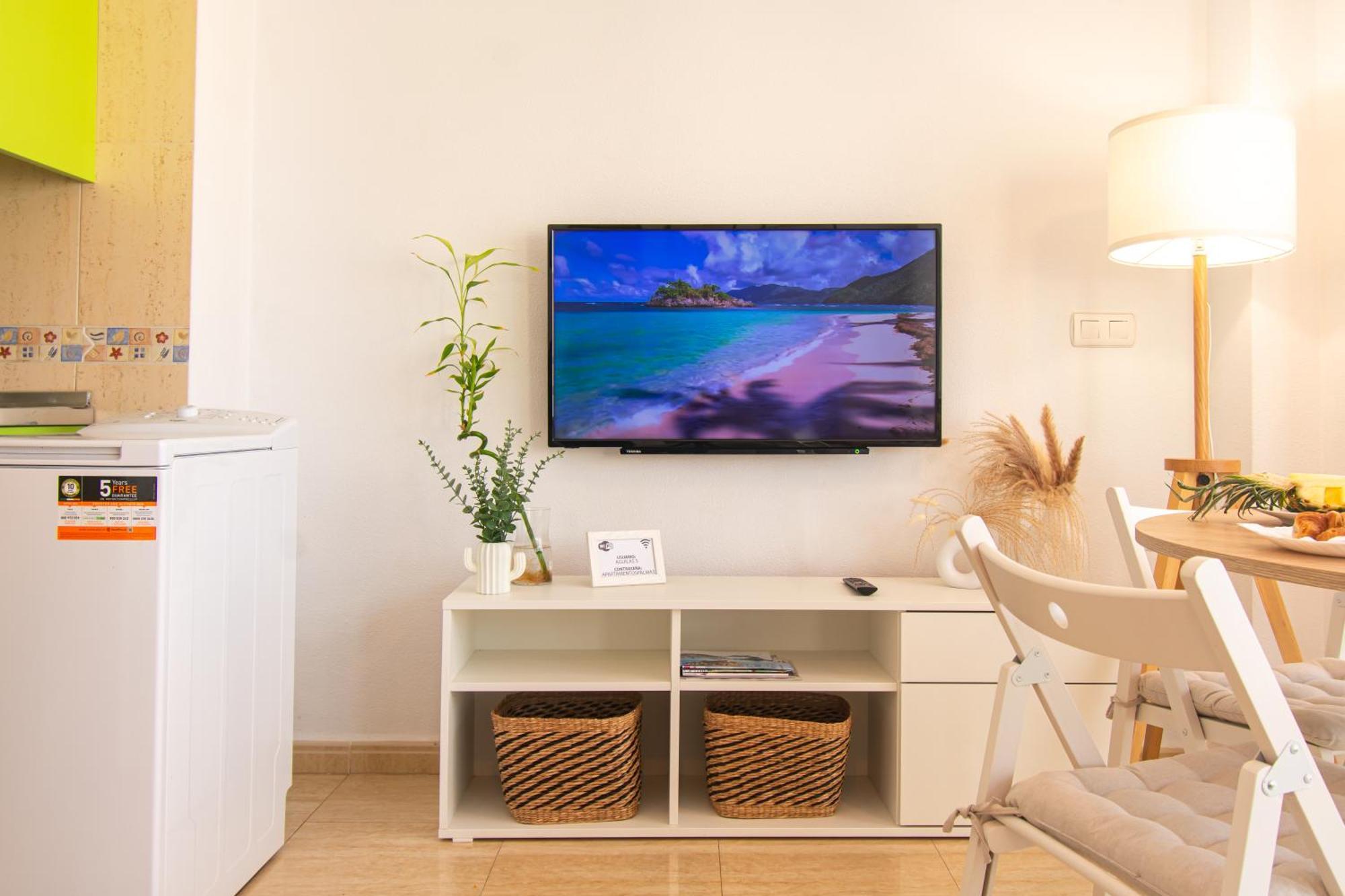 Avenida Principal Cerca De La Playa Con Aire Acondicionado Y Wifi - By Aloha Palma Apartment Águilas Exterior foto