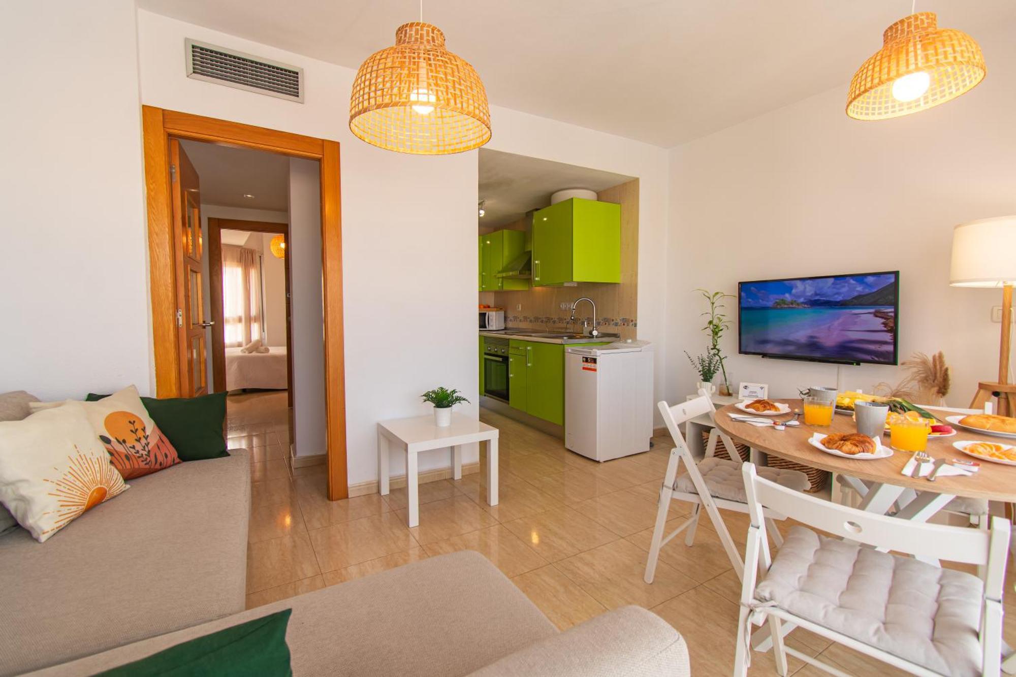 Avenida Principal Cerca De La Playa Con Aire Acondicionado Y Wifi - By Aloha Palma Apartment Águilas Exterior foto