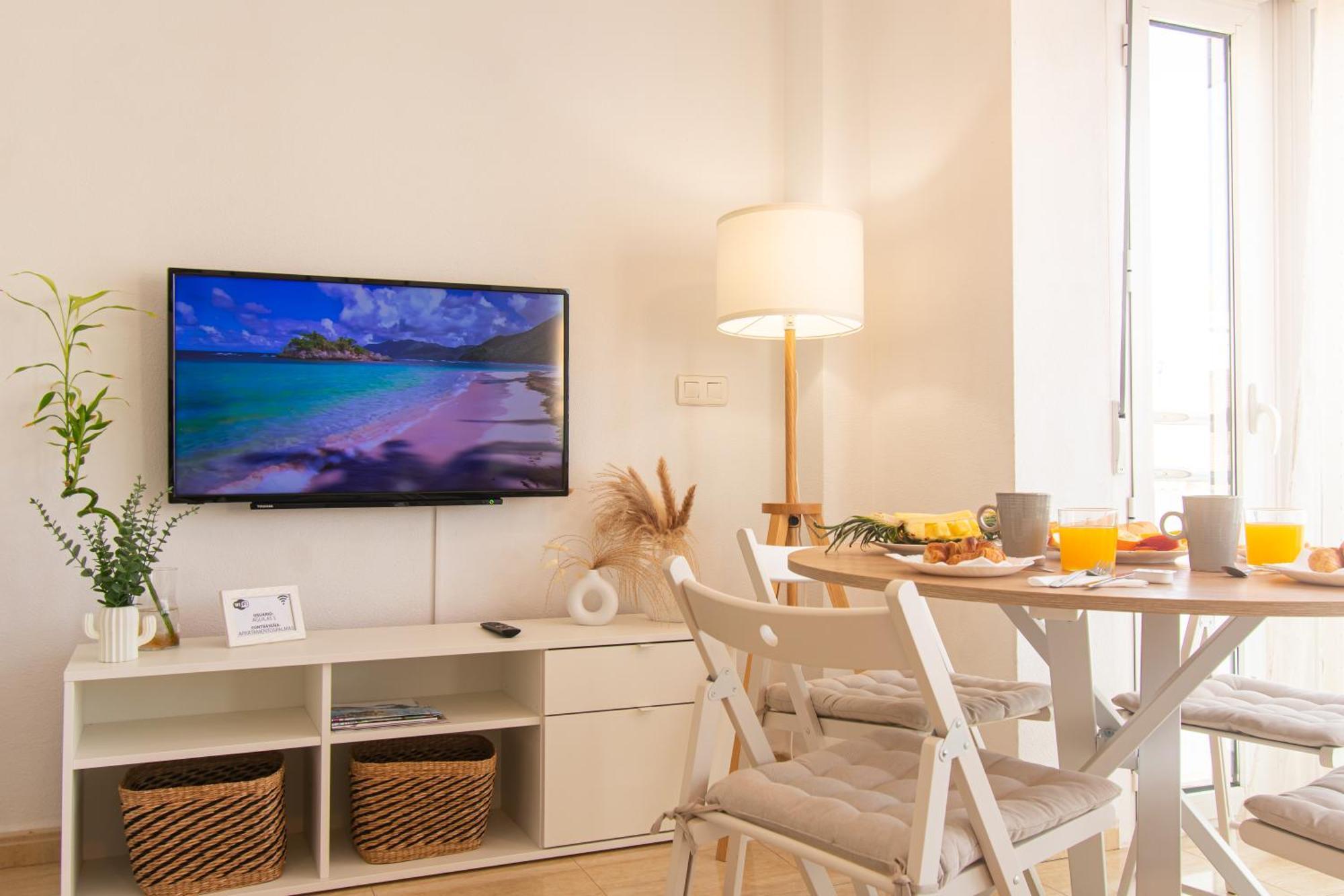 Avenida Principal Cerca De La Playa Con Aire Acondicionado Y Wifi - By Aloha Palma Apartment Águilas Exterior foto
